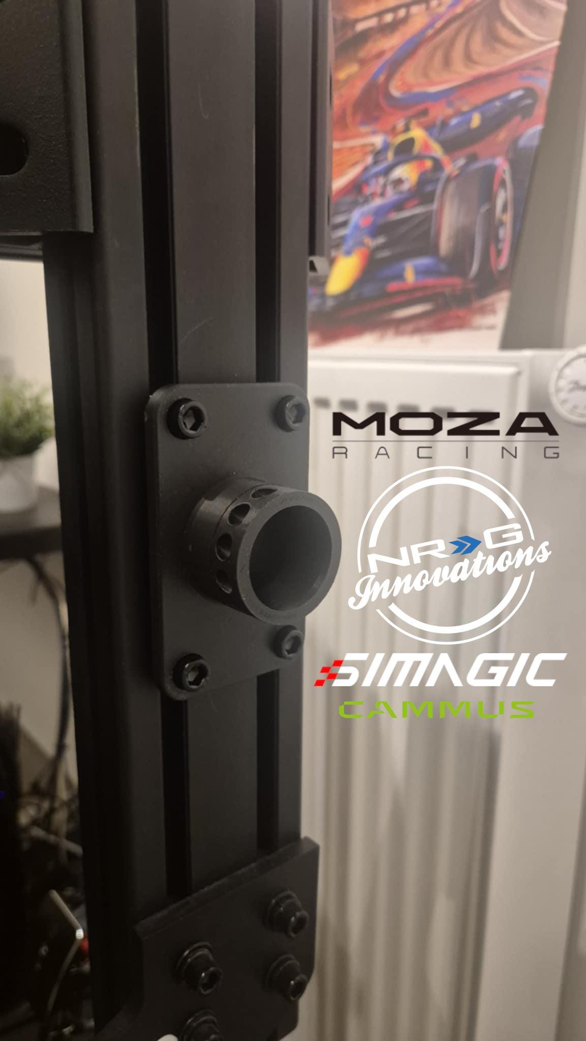Support volant Sim Racing – Compatible profilé aluminium 8040 – vue 6