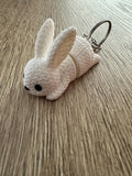 Porte-clé lapin articulé – Accessoire kawaii imprimé en 3D