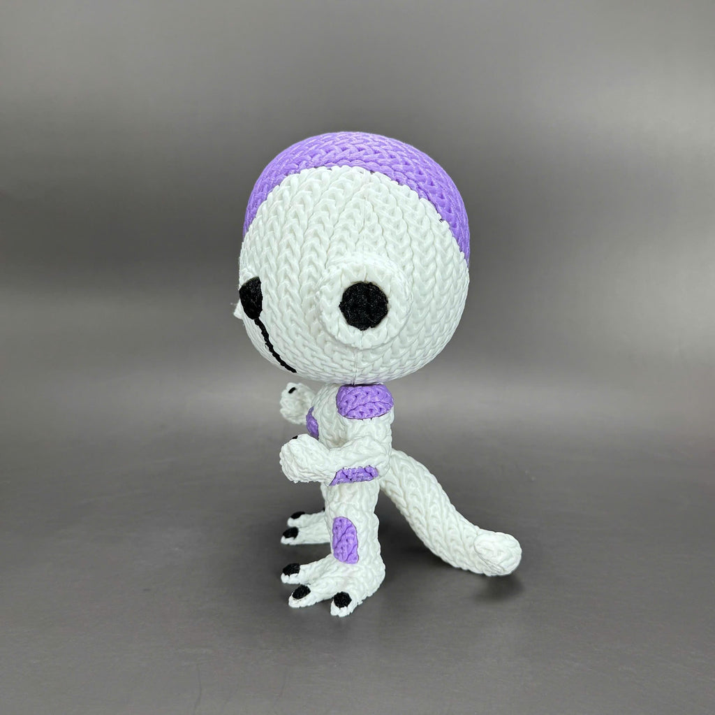 Figurine style pop tressé – Inspiration anime – vue 3