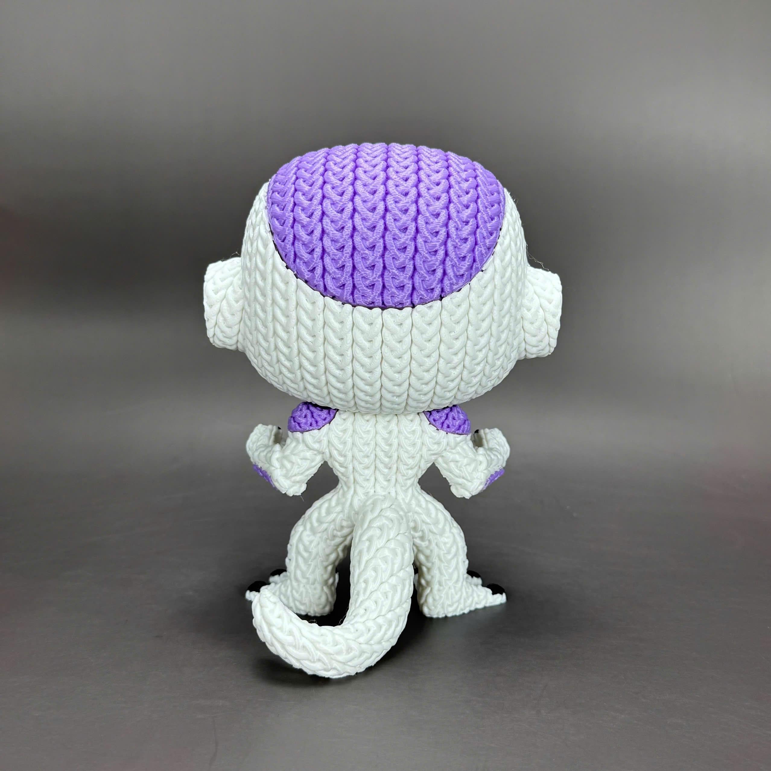 Figurine style pop tressé – Inspiration anime – vue 4