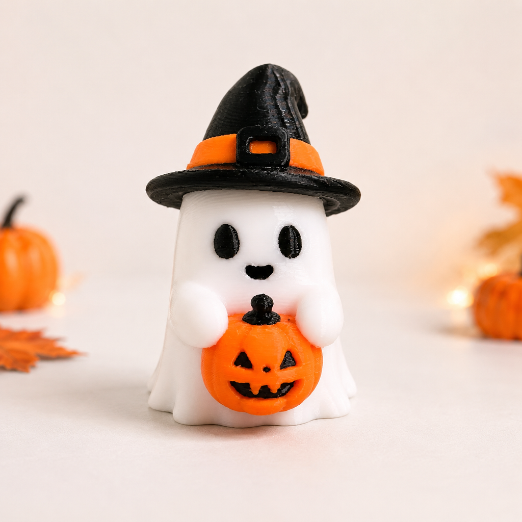 Petit fantôme kawaii – Décoration Halloween mignonne