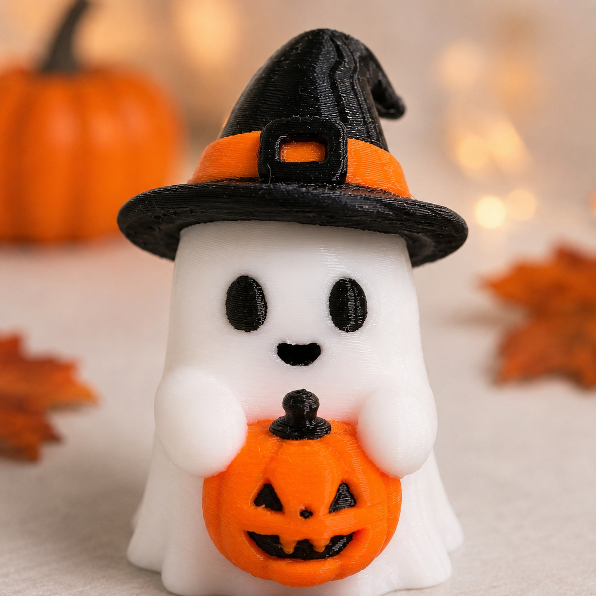 Petit fantôme kawaii – Décoration Halloween mignonne