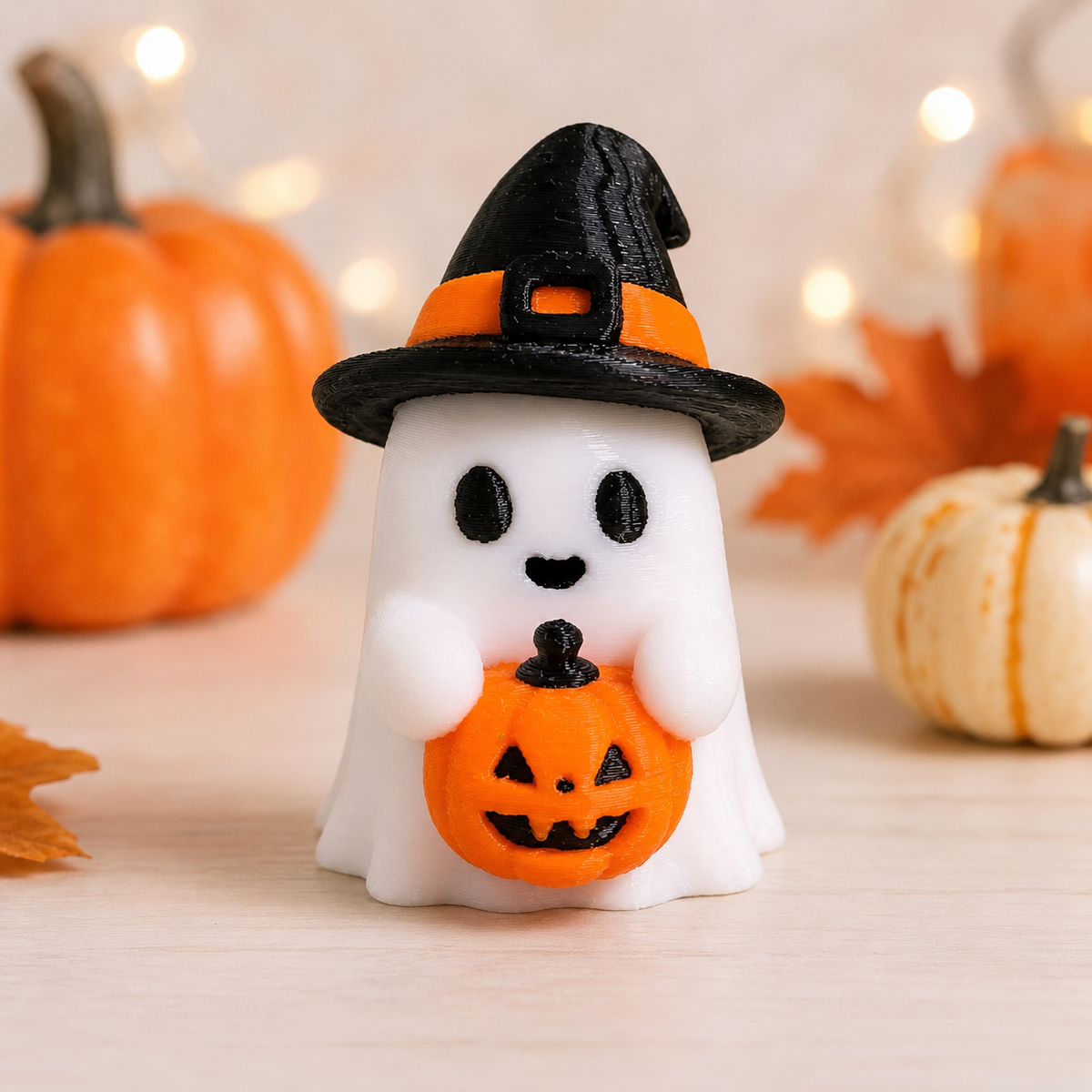 Petit fantôme kawaii – Décoration Halloween mignonne
