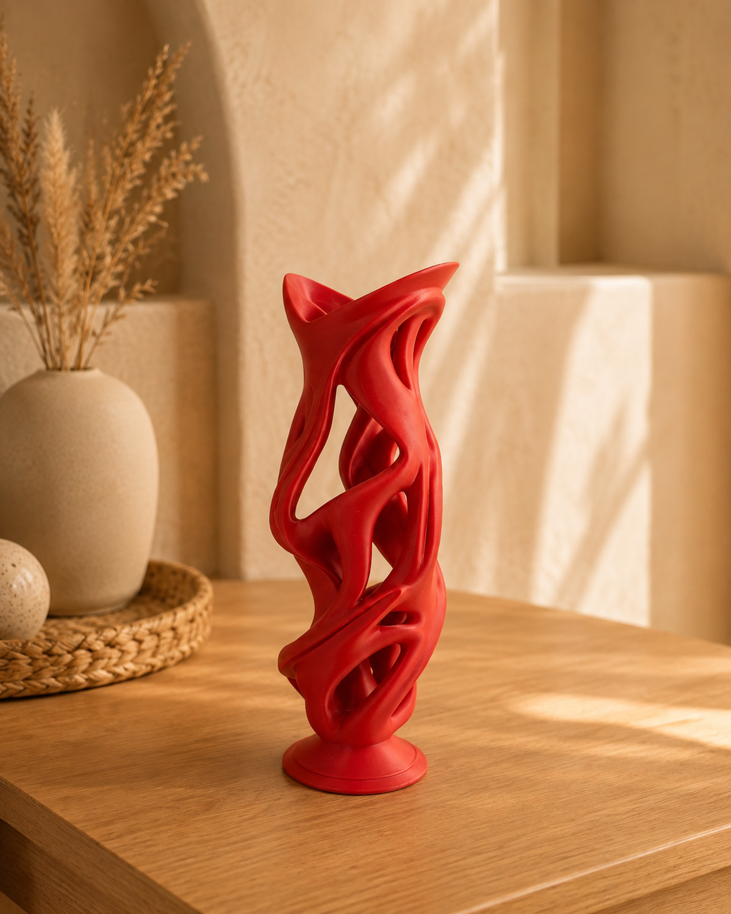 Vase Liane – Vase sculptural ajouré 20 ou 30 cm – vue 4