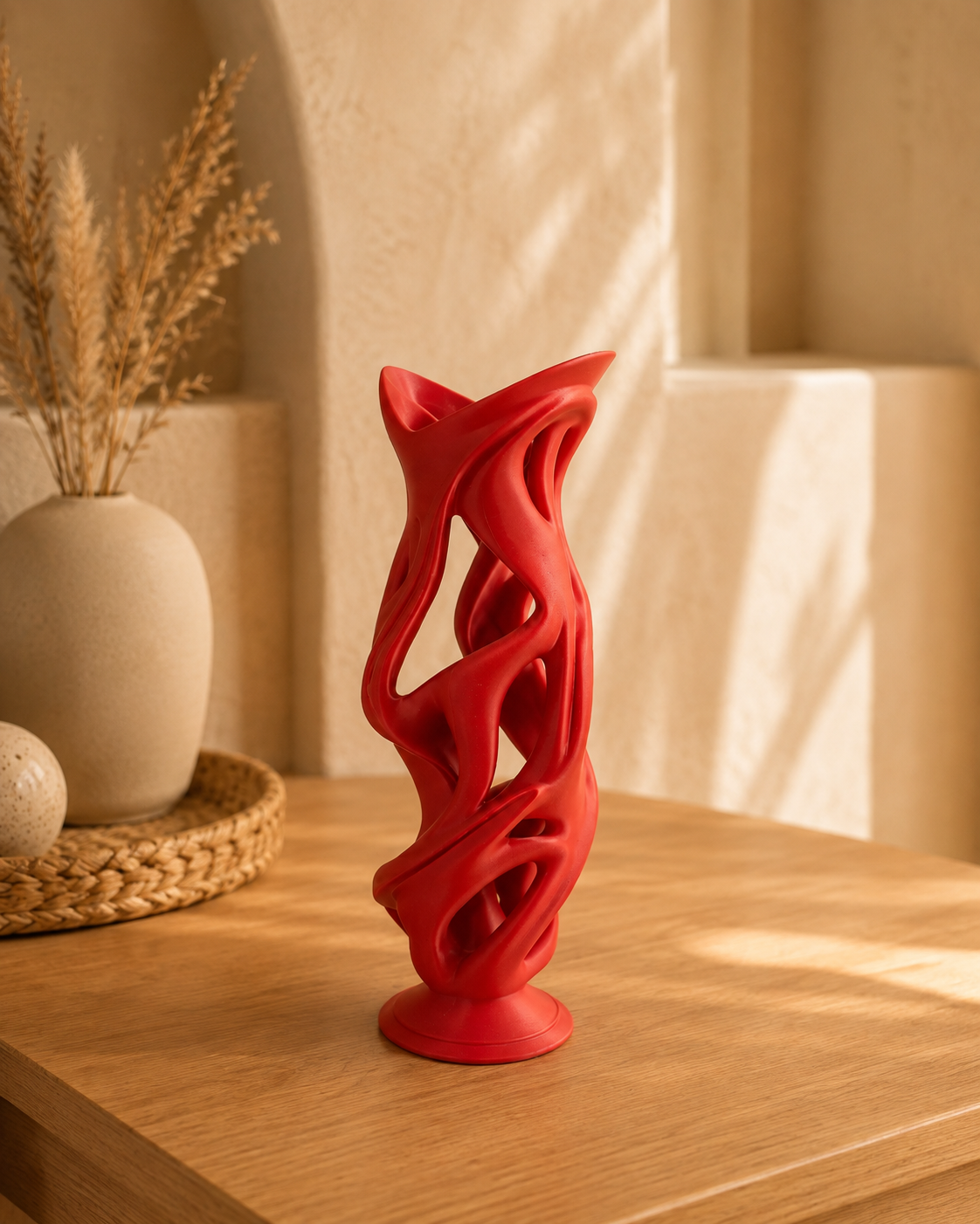 Vase Liane – Vase sculptural ajouré 20 ou 30 cm – vue 4