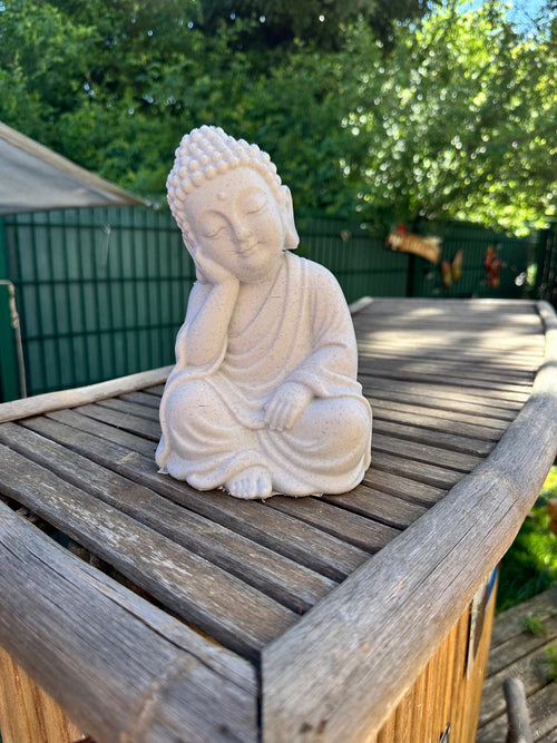 Bouddha intérieur coloré – Statue zen décorative – vue 2