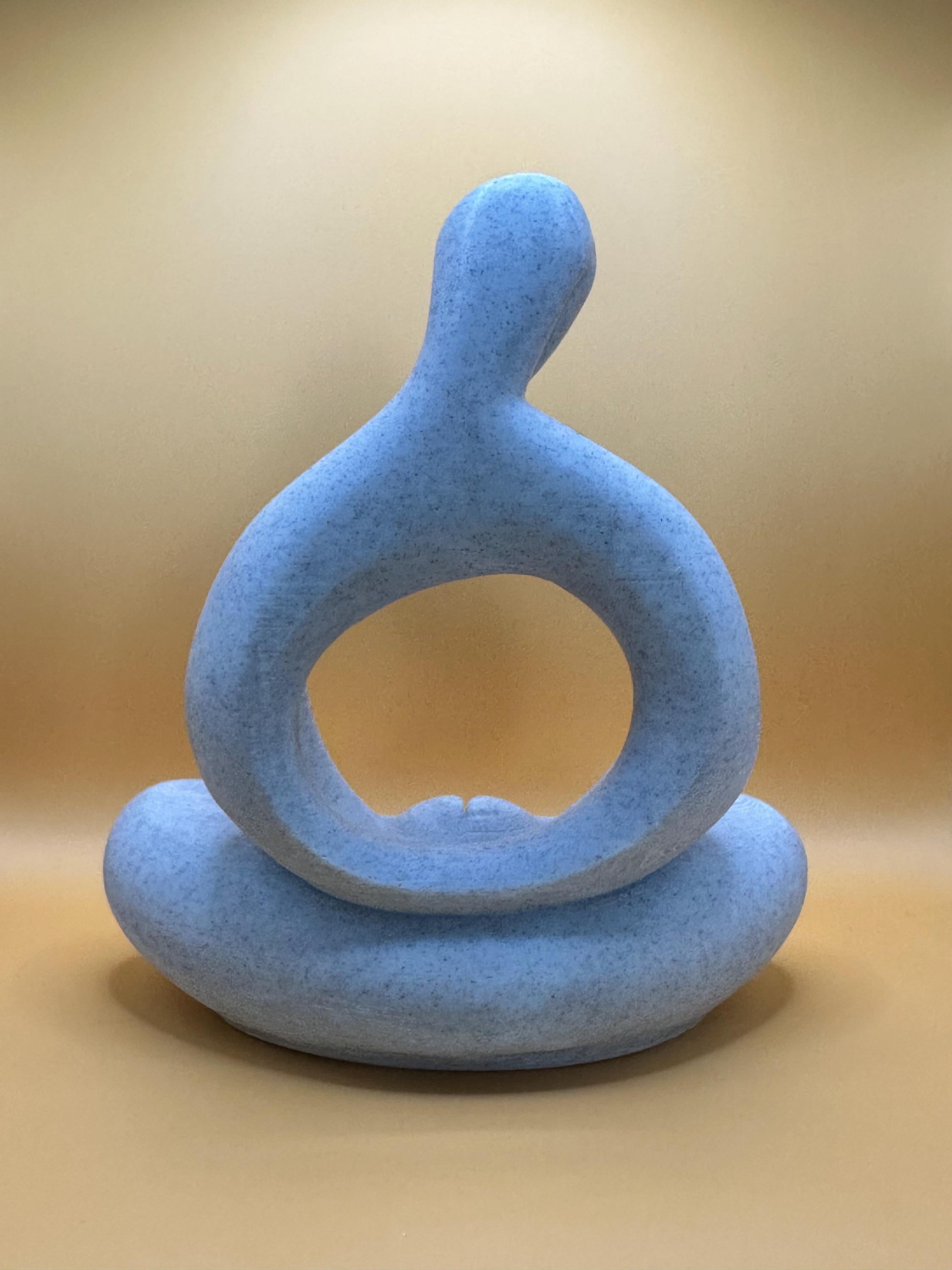Sculpture Méditation – Équilibre Intérieur (Édition Atelier) – vue 3