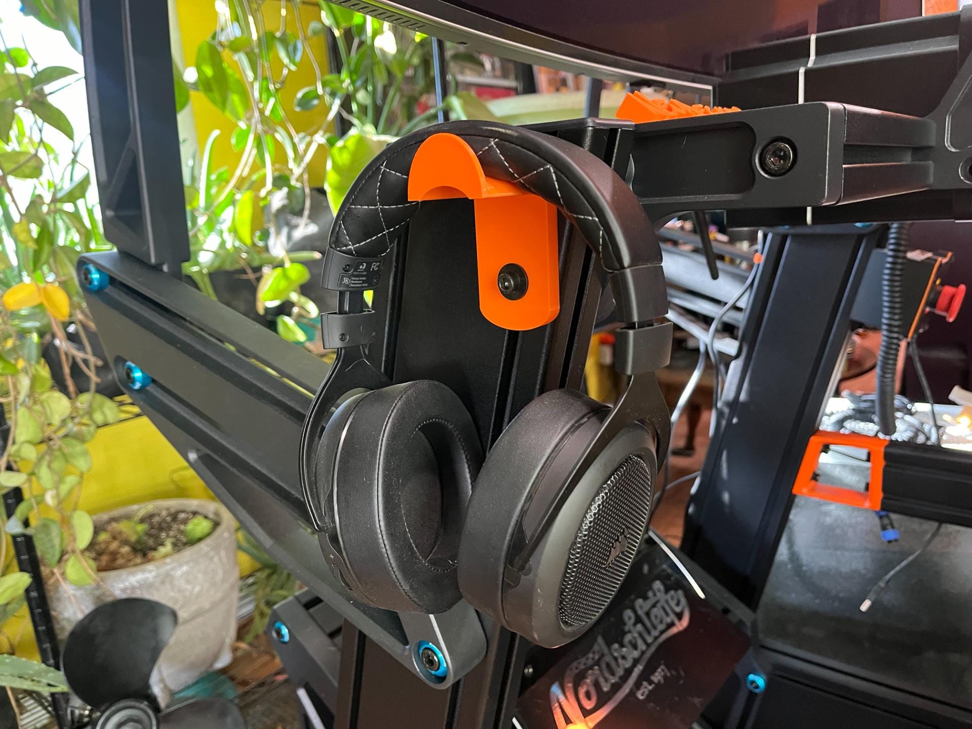 Support casque Sim Racing – Compatible profilé aluminium