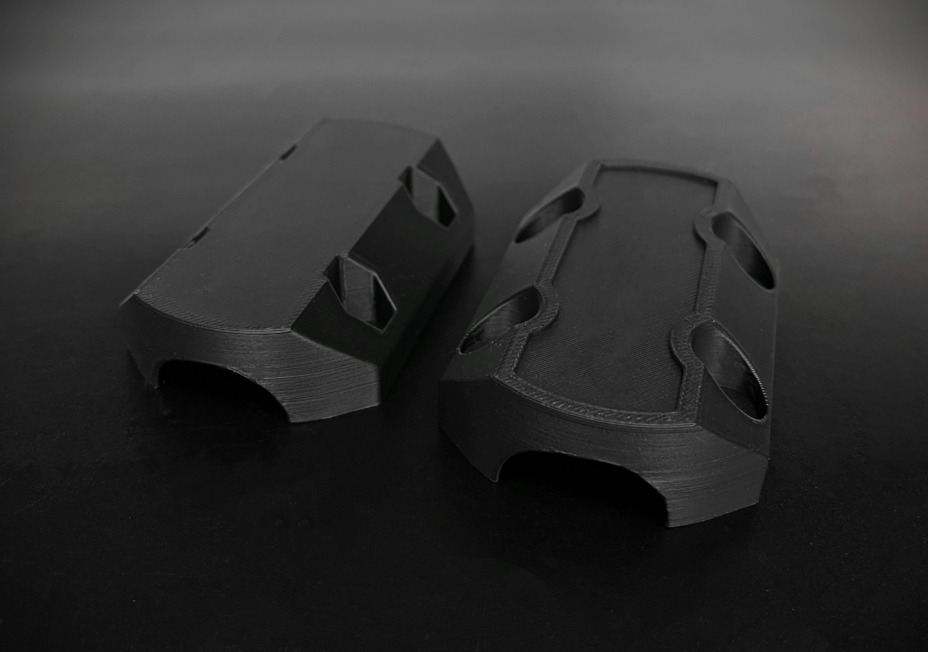 Protections de crash bar moto – Paire de protections remplaçables – vue 3