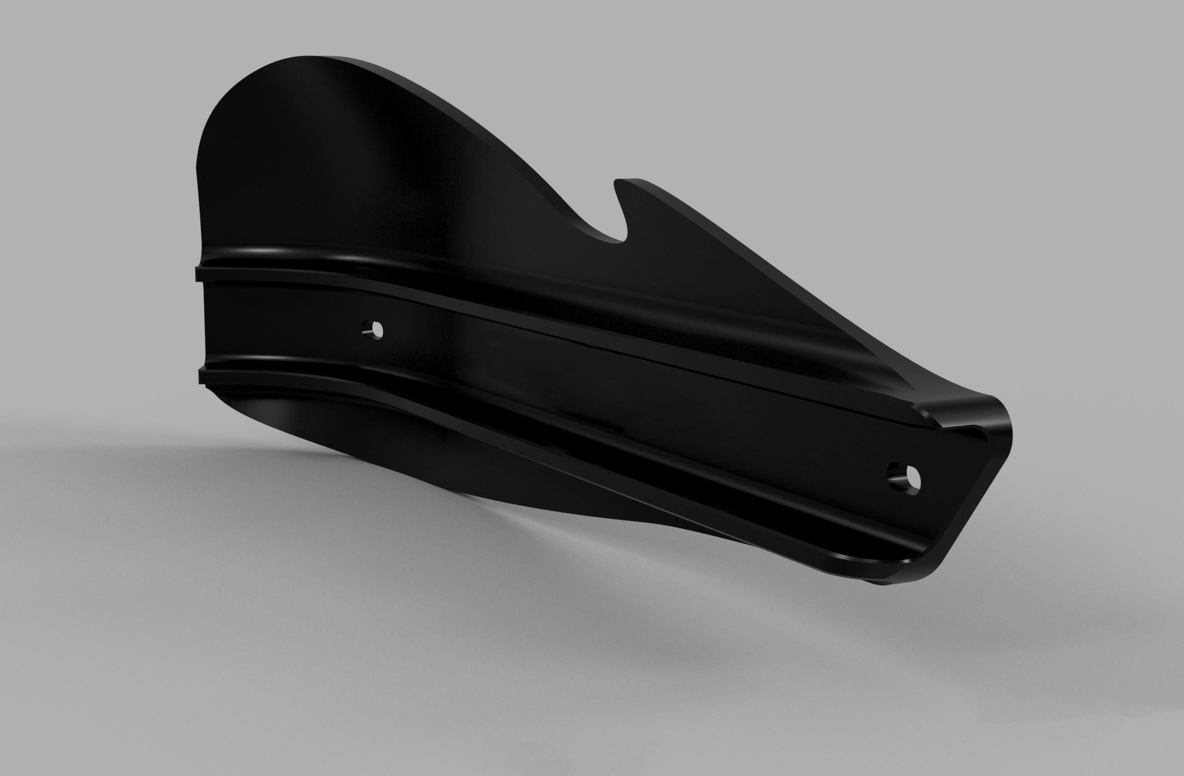 Paire de coques de remplacement pour protections de mains moto type Barkbusters – vue 2