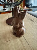 Lapin chocolat croqué – Décoration de Pâques imprimée en 3D